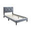 Lit avec tête de lit réglable en velours 1pc-1604864035