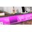 Bed Frame with 2-Tier Storage Headboard, Platform Bed with LED Lights and Charging Station, Underbed Storage Space-521524702-534777982