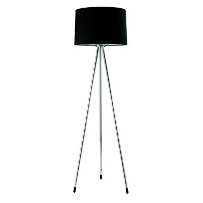 Lampe sur pied contemporaine en métal