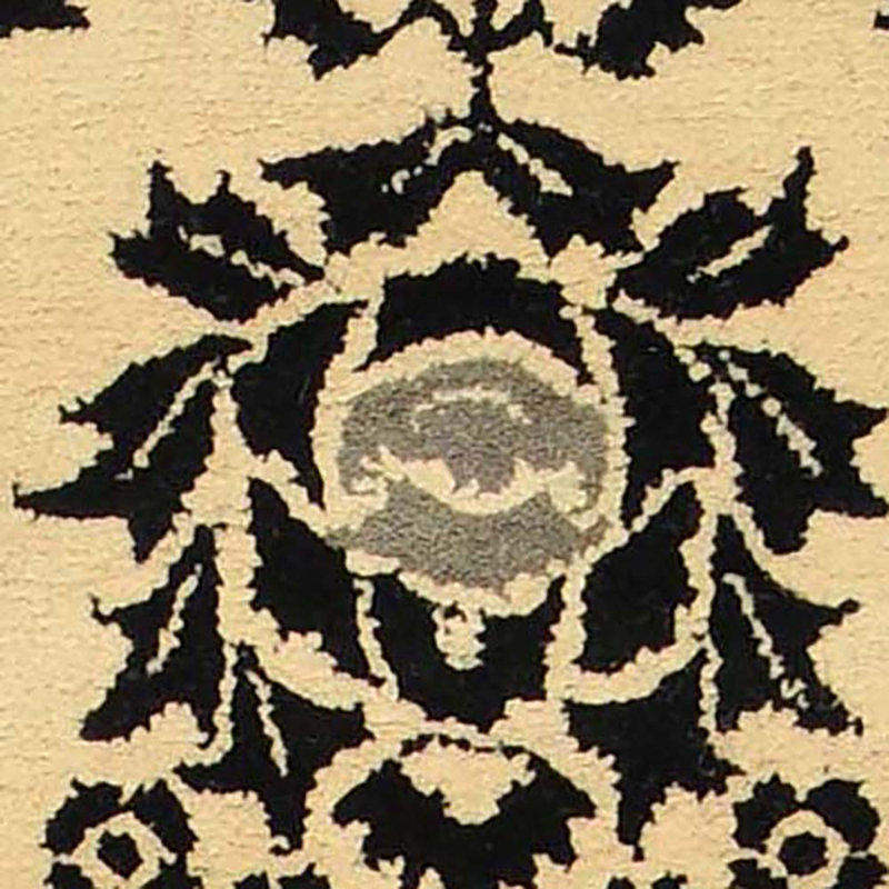 Colyt Wool Ikat Indoor Rug, Square 1'6"
