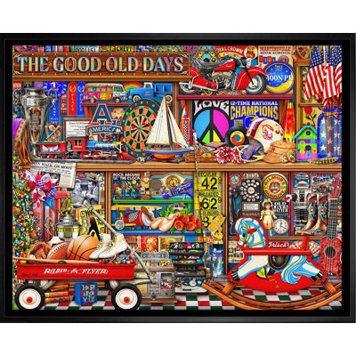 Toile encadrée Good Old Days 20 x 29 par Michael Fishel