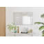 Alcantera Rectangle Metal Frame Wall Mirror Simple and Elegant Modern Design-66167304-66167305