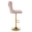 Tabouret de comptoir pivotant à hauteur réglable avec structure en métal-1362403727-1362403726