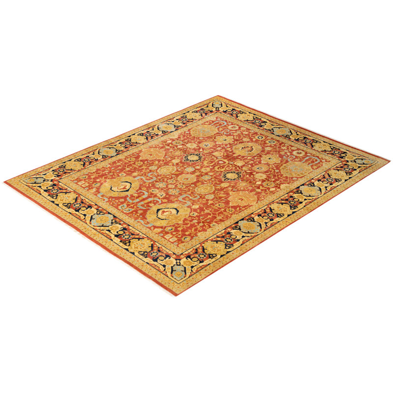 Classic One-of-a-Kind 7' 10" X 9' 8" Hand Knotted Area Rug