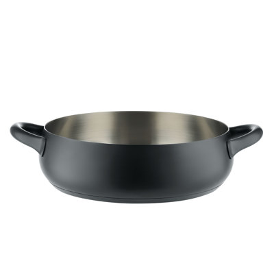 Alessi Mami Stainless Steel Round Dutch Oven