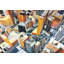 Impression sur toile High High View of Buildings In New York