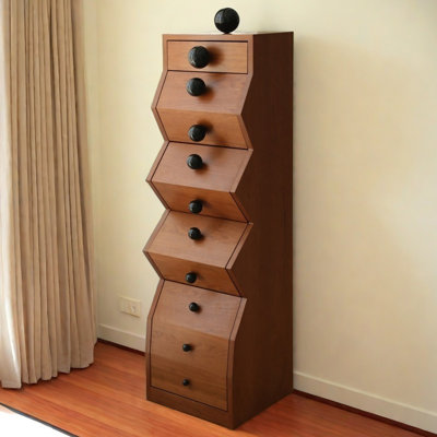 Modern 5 Drawer Dresser Accent Chest