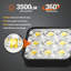Projecteurs solaires 3500LM