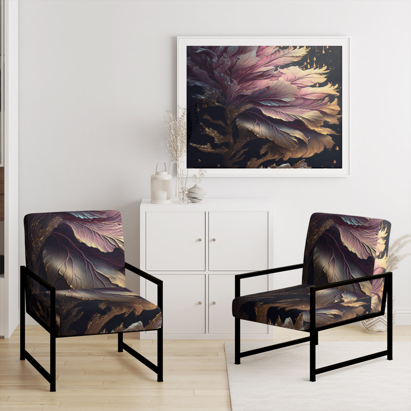 Fauteuil d'appoint Cristhian, Noir, noir, noir, noir