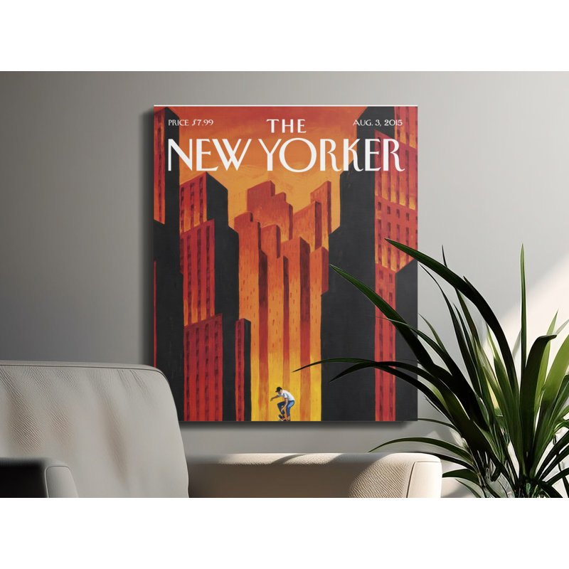 Cox 1 Piece Wrapped Canvas Wall Art Set, 20x30