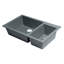 Évier de cuisine à double cuve en granite composite L 34 po x l 20 po-127889616