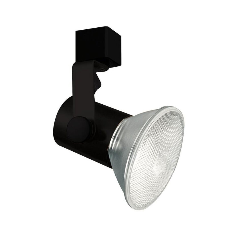 Tête de rail universel 1 lumières, Noir