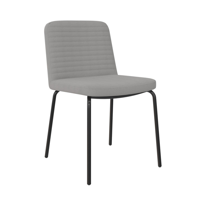 Corey 45.7cm H Tufted Linen Upholstered Side Chair