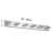 LED Vanity Light, Bubble Crystal Glass, Dimmable, Polished Chrome Modern-2129886598