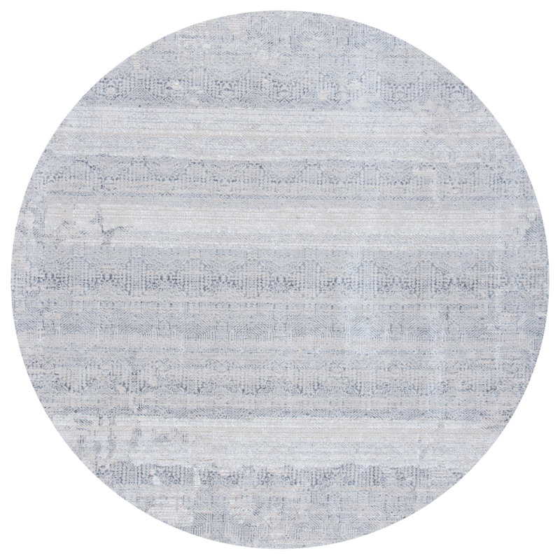 Martha Stewart Sabrina Performance Abstract Rug, Round 6'7"