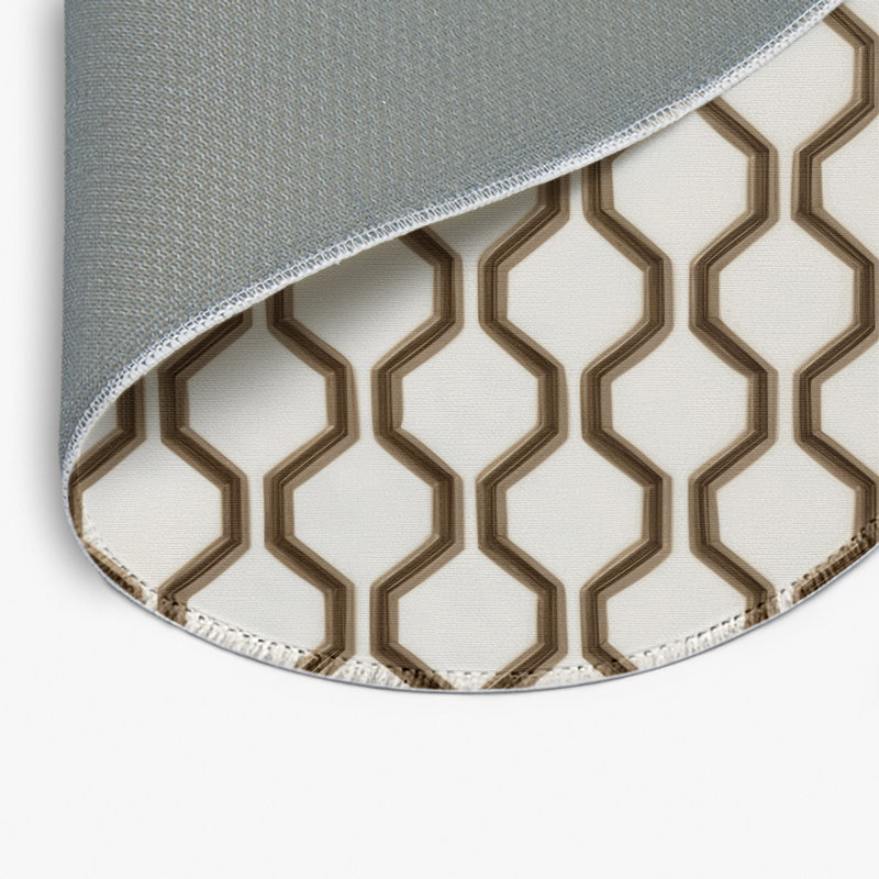 Tapis intérieur et extérieur beige Trellis