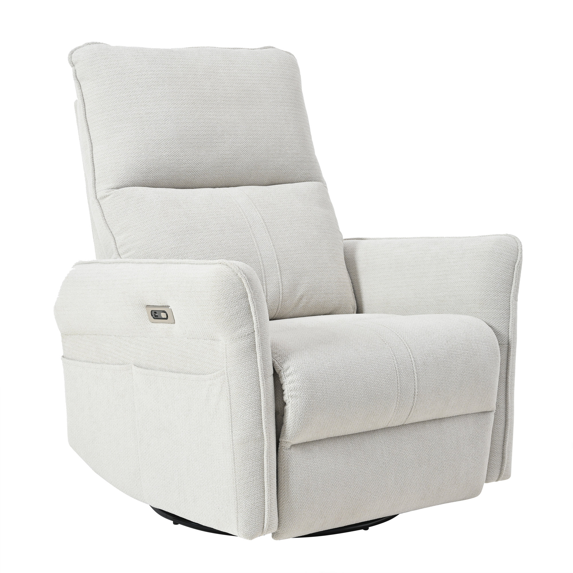 Latitude Run® 270° Power Swivel Rocker Recliner Chair For Adults ...