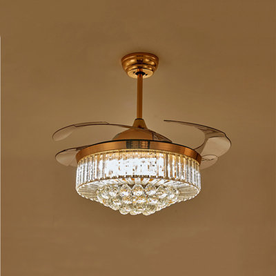 Dunseath 42'' Ceiling Fan with LED Lights