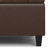Harrison 30"W Upholstered Transitional Square Lift-Top Ottoman with Hidden Storage-596577266