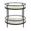 Table de bout avec plateau de rangement Whitham