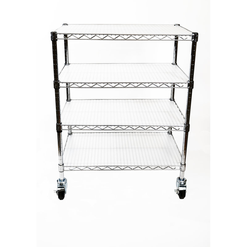 Doublure de tablette en polypropylène Chadko, H 0,03 po x l 18 po x P 18 po, Mat translucide
