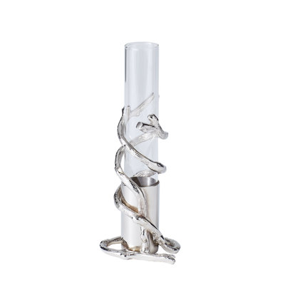 Vase branche en nickel