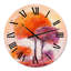Impression d'arbres colorés I - Horloge murale traditionnelle-60329291