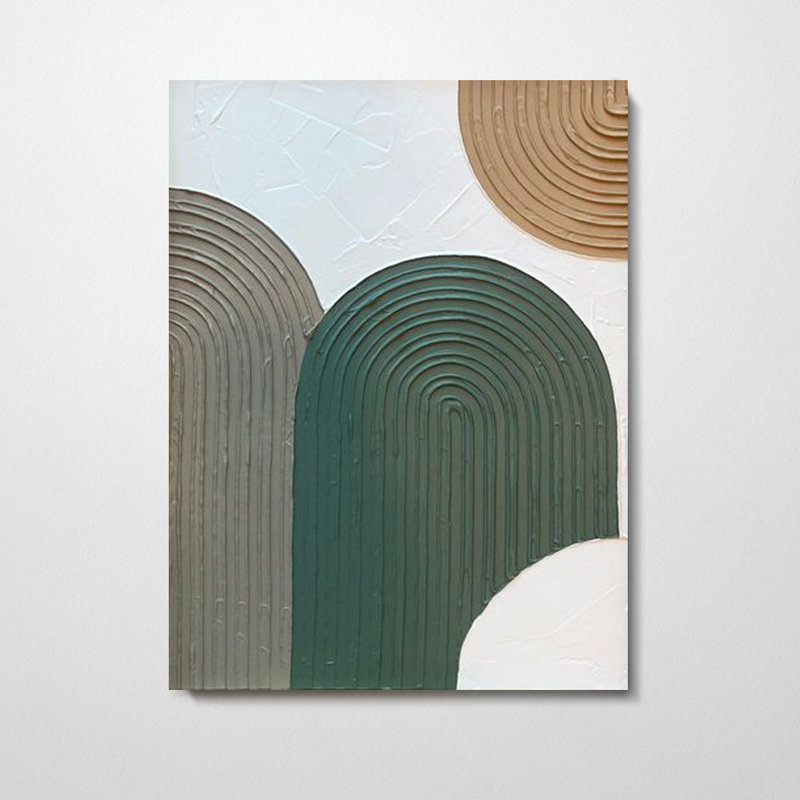 Peinture sur toile 3D faite à la main, 27,6 x 39,4 pouces, 100% toile avec cadre 100% bois (épaisseur: 1,2 pouces) | Peinture à l'huile et acrylique éclatante, art décoratif unique pour le salon, la chambre à coucher ou le bureau
