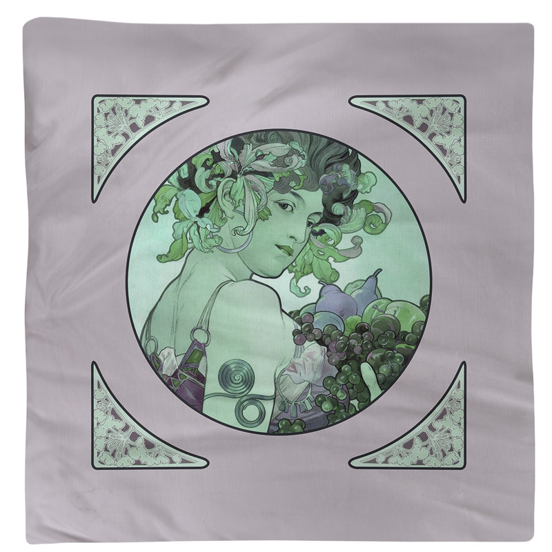 Cotton Square Napkin, Green