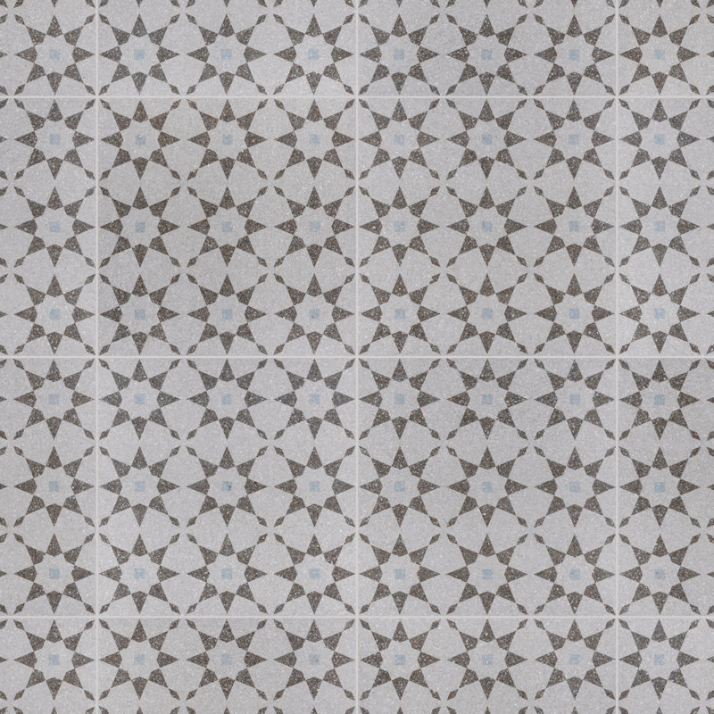 Carreau de porcelaine 11,5 po x 11,5 po Farnese Aventino, Fumée