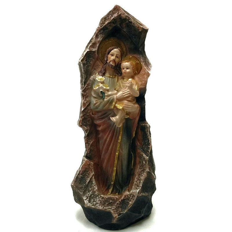 Figurine jesus grotto st. joseph Deeping