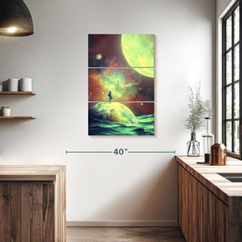 Kelan Moon Shine, 38" H x 24" W