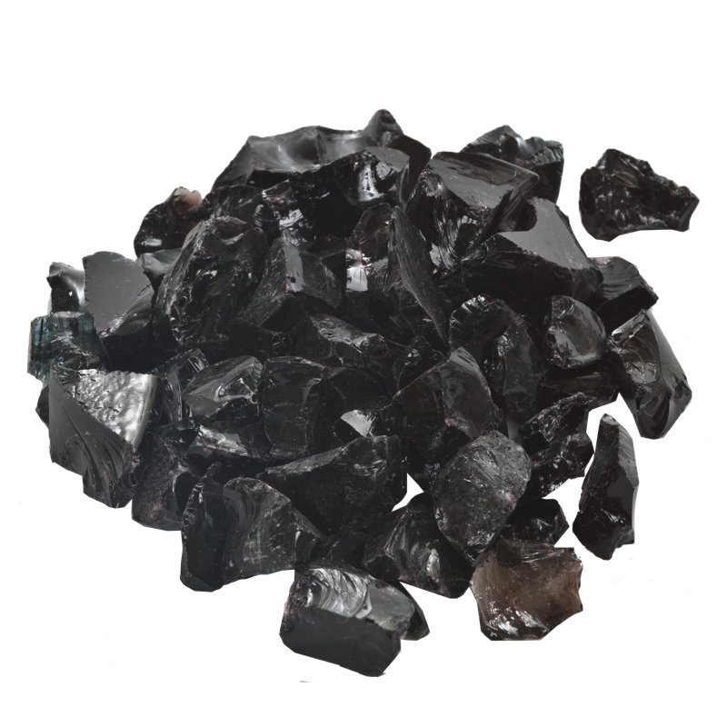 10 Lb. Dagan Fire Glass, Black Color