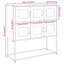 Sideboard 100.5X39x107 Cm Cold-Rolled Steel-1167702802