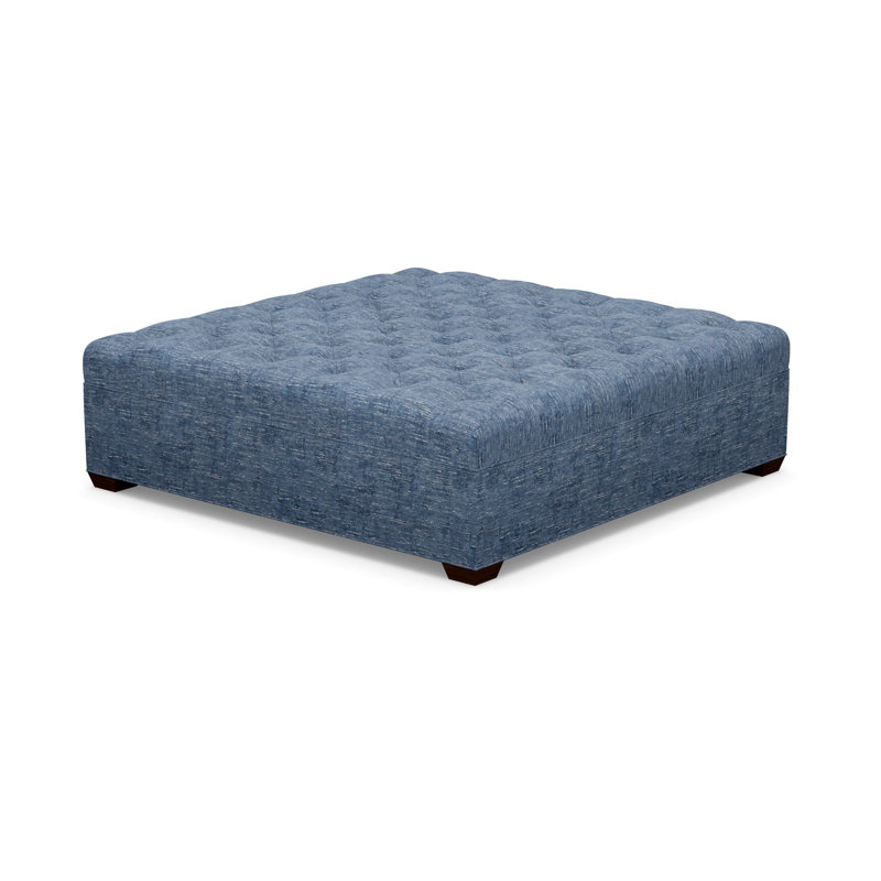 Square Ottoman, 9637-51, Walnut