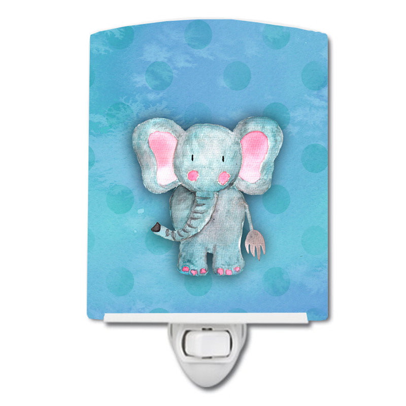 Éclairage de nuit en céramique Elephant