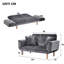 Mazelina 2 Seater Loveseat-1175477137-1175477136