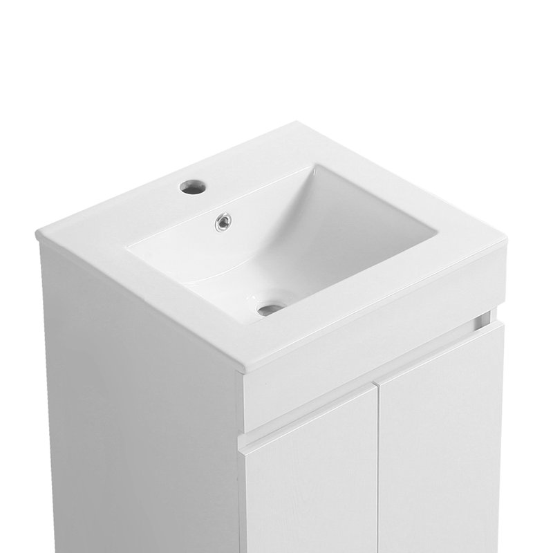 20''Bathroom Vanity white (Without ceramic basin)