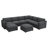Abramson U-Shaped Upholstered Sectional Cloud Sofa With Ottoman-74227461