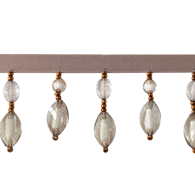 Leblanc Beaded Trim Fabric