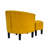 Aldayshein Upholstered Barrel Chair with Ottoman-424139821