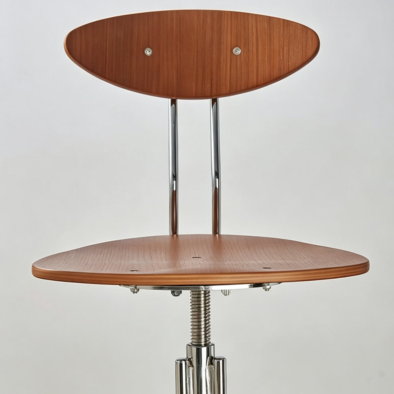 Chaise d'appoint à dossier bas en noyer (ensemble de 2), Noyer