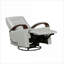 Fauteuil inclinable pivotant rembourré coulissant xpiyaer