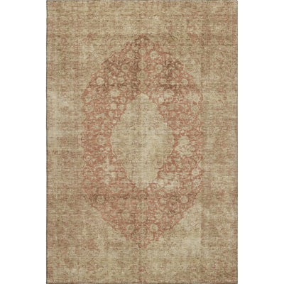 Premium Machine Washable Honig AMF1657 Global Rug