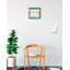 Beachscape V Boat Green sur papier affiche-45035134