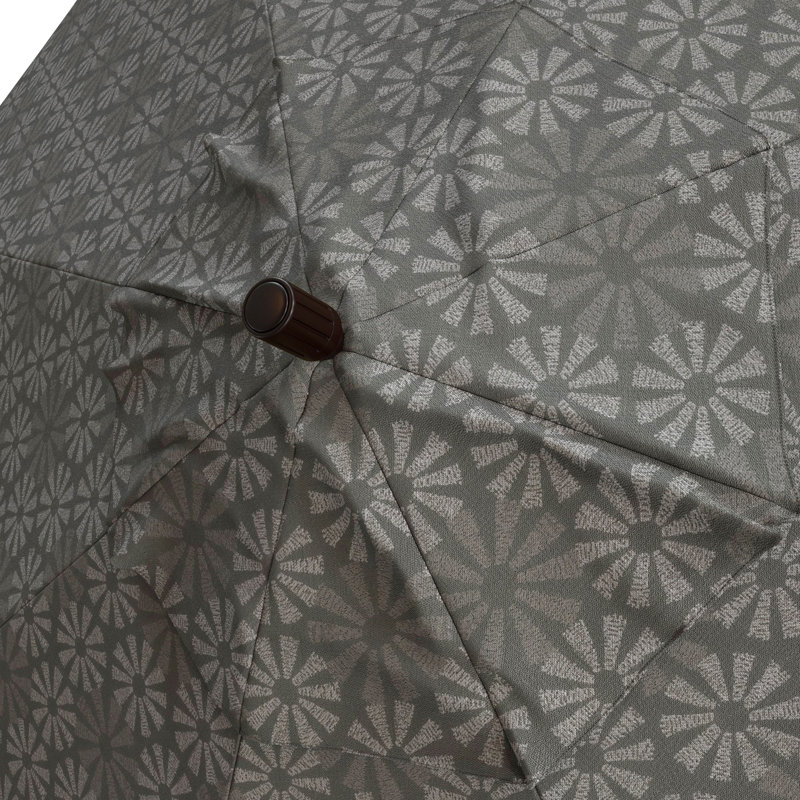 Parasol de marché 9 pi Austan, Spiro graphite - Pacifica Premium