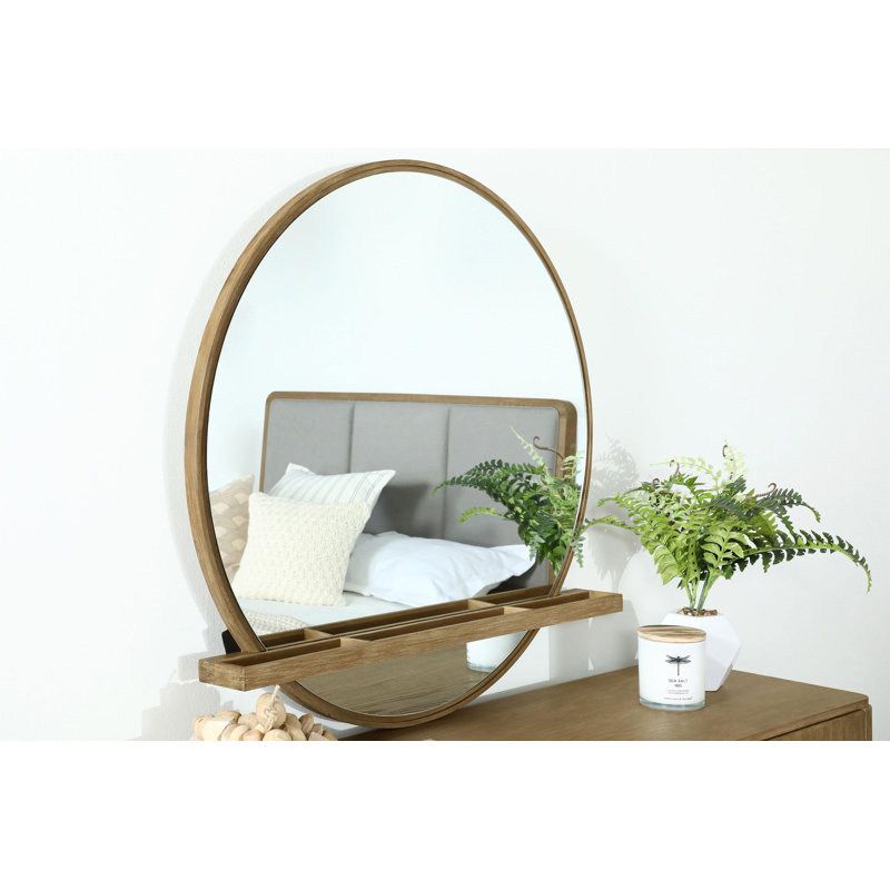 Miroir pour commode Braunsté Capodilupo, Brun