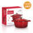 Trustmade Non-Stick Enameled Cast Iron Round Dutch Oven-61831439-61831437