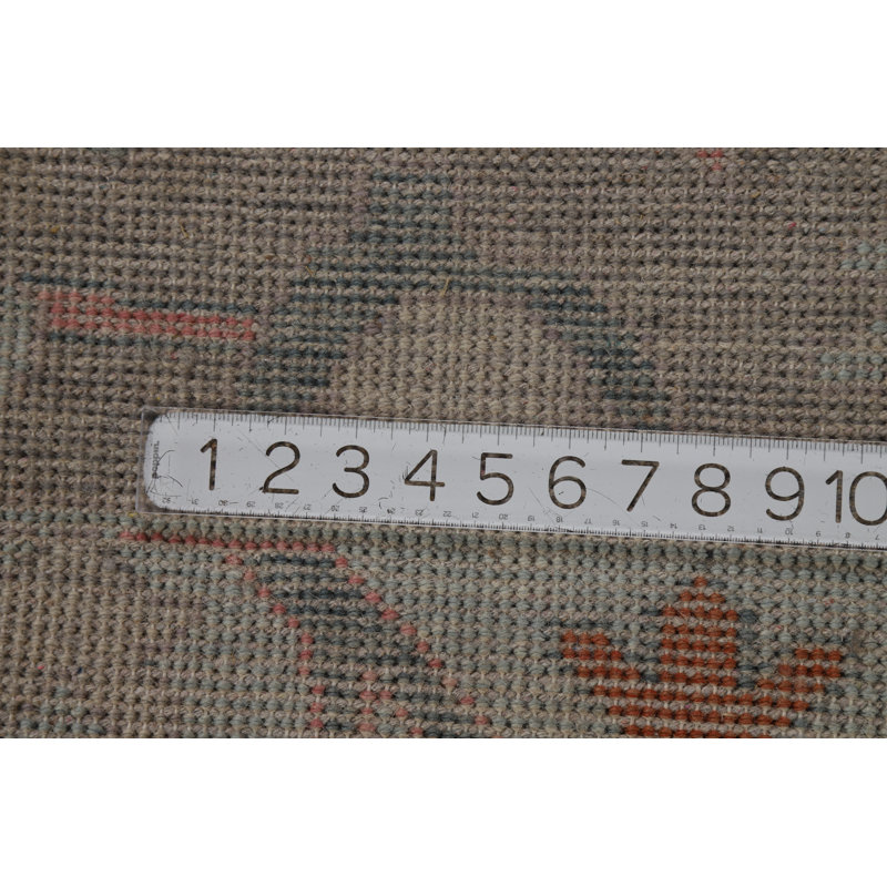 Grand tapis indien fait à la main Oushak 12 x 15