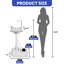 Station de lavage des pieds avec porte-serviettes et distributeur de savon Edrosie Inc 17L